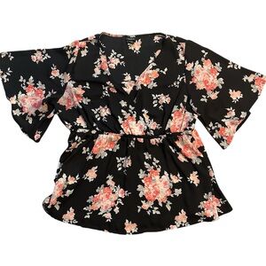 Torrid V neck blouse